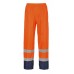Portwest H444 Hi-Vis Classic Contrast Rain Trousers Portwest H444 Hi-Vis Classic Contrast Rain Trousers