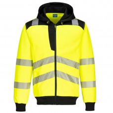 PW327 - PW3 HI-VIS ZIP HOODIE PW327 - PW3 HI-VIS ZIP HOODIE