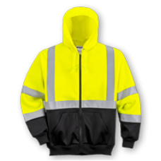 Portwest B315 Hi-Vis Two-Tone Zipped Hoodie Portwest B315 Hi-Vis Two-Tone Zipped Hoodie