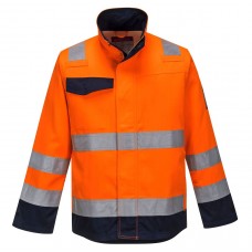 Portwest MV35 Modaflame RIS Orange/Navy Jacket Portwest MV35 Modaflame RIS Orange/Navy Jacket