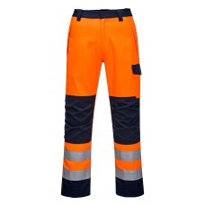 Portwest MV36 Modaflame RIS Orange/Navy Trouser Portwest MV36 Modaflame RIS Orange/Navy Trouser