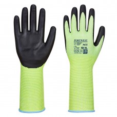 Portwest A632 Green Cut Glove Long Cuff