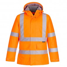 Portwest EC60 Eco Hi-Vis Winter Jacket  Portwest EC60 Eco Hi-Vis Winter Jacket