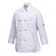 Portwest C837 Rachel Ladies Chefs Jacket Portwest C837 Rachel Ladies Chefs Jacket