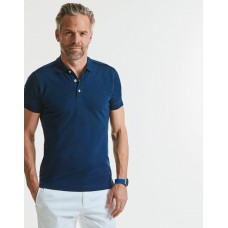 RUSSELL 566 MENS FITTED STRETCH POLO RUSSELL 566 MENS FITTED STRETCH POLO