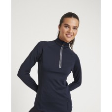 AWD JC035 Womens Cool Flex 1/2 Zip Top AWD JC035 Womens Cool Flex 1/2 Zip Top