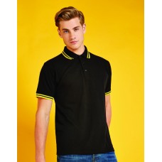 Kustom Kit KK409 Classic Fit Tipped Collar Polo Kustom Kit KK409 Classic Fit Tipped Collar Polo