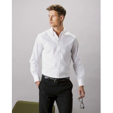 Kustom Kit KK188 Tailored Premium Long Sleeve Oxford Shirt Kustom Kit KK188 Tailored Premium Long Sleeve Oxford Shirt