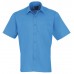 Premier  PR202 Poplin Short Sleeve Shirt Premier  PR202 Poplin Short Sleeve Shirt