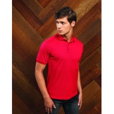 Premier  PR630 Mens CoolChecker Plus Polo Premier  PR630 Mens CoolChecker Plus Polo