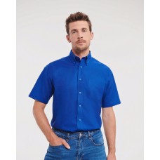 Russell 933M Mens Short Sleeve Oxford Shirt  Russell 933M Mens Short Sleeve Oxford Shirt