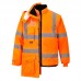 Portwest RT27 Hi-Vis 7-in-1 Traffic Jacket, RIS Portwest RT27 Hi-Vis 7-in-1 Traffic Jacket, RIS
