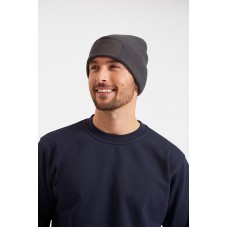 UC411 Uneek Rectangular Patch Beanie