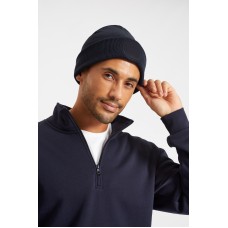 UC412 Uneek Circular Patch Beanie