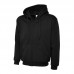 Uneek UC504 Adults Classic Full Zip Hooded Sweatshirt  Uneek UC504 Adults Classic Full Zip Hooded Sweatshirt