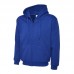 Uneek UC504 Adults Classic Full Zip Hooded Sweatshirt  Uneek UC504 Adults Classic Full Zip Hooded Sweatshirt