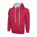 Uneek UC507  Contrast Hooded Sweatshirt Uneek UC507  Contrast Hooded Sweatshirt