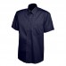 Uneek UC702 Mens Pinpoint Oxford Short Sleeved Shirt Uneek UC702 Mens Pinpoint Oxford Short Sleeved Shirt